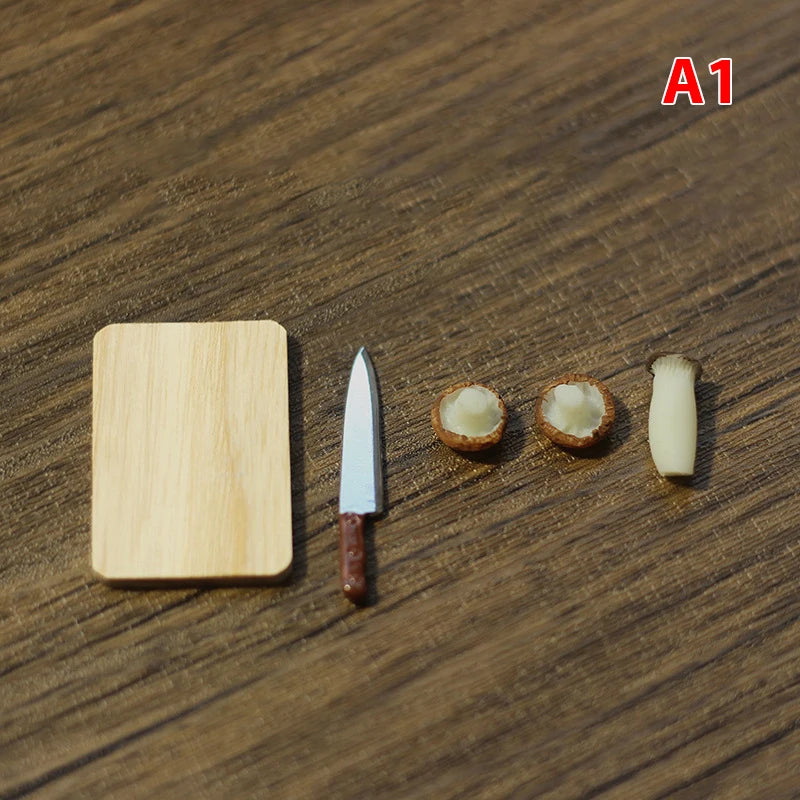 Doll House Mini Knife Cooking Utensils Model Dollhouse