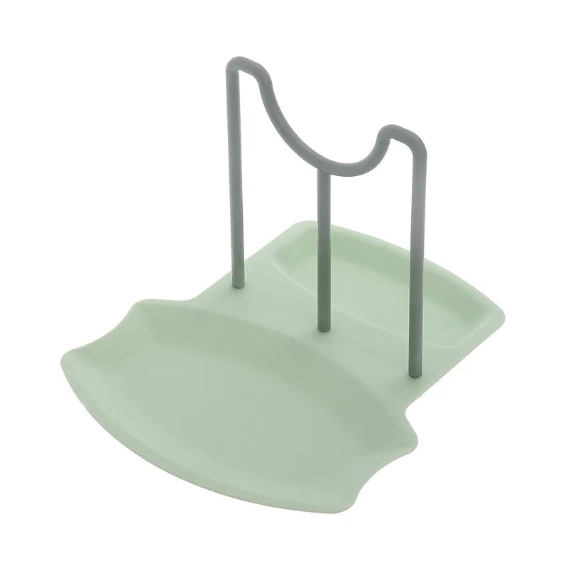 Organizer Spatula Pot Lid Rack Shelf Plastic Spoon