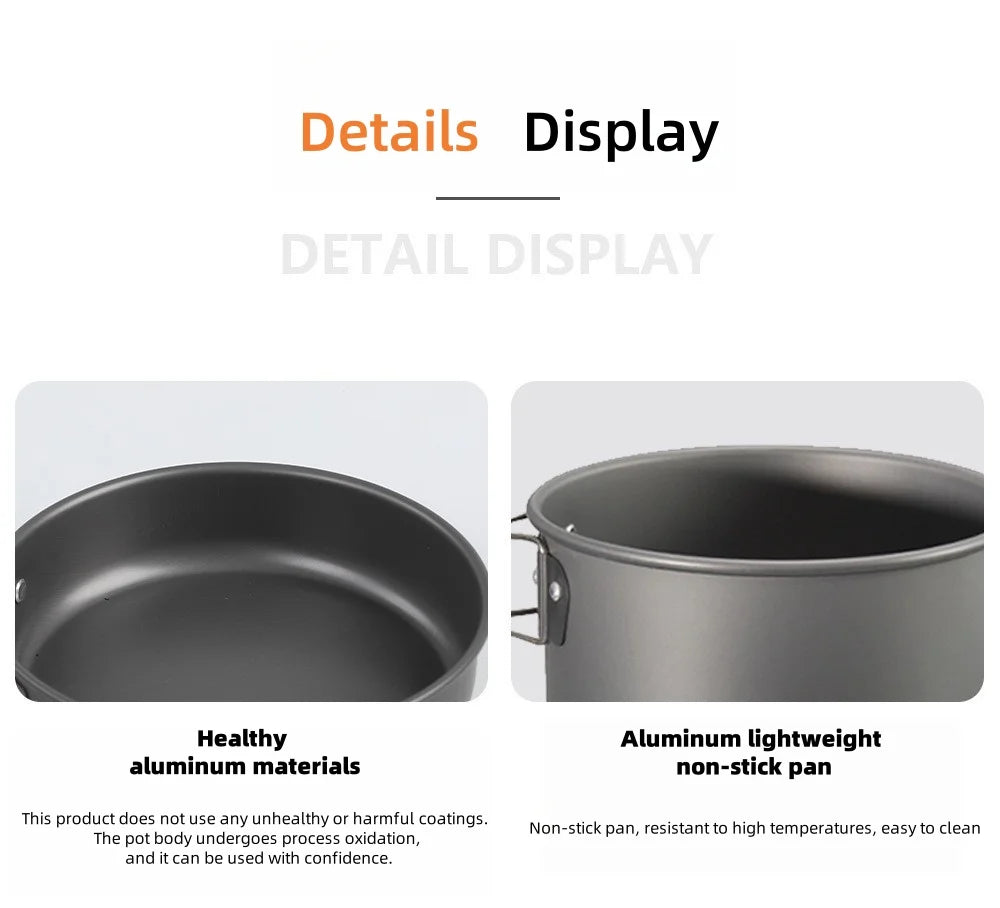 Outdoor Cooking Utensils Camping Cookware Water Heaters Tea