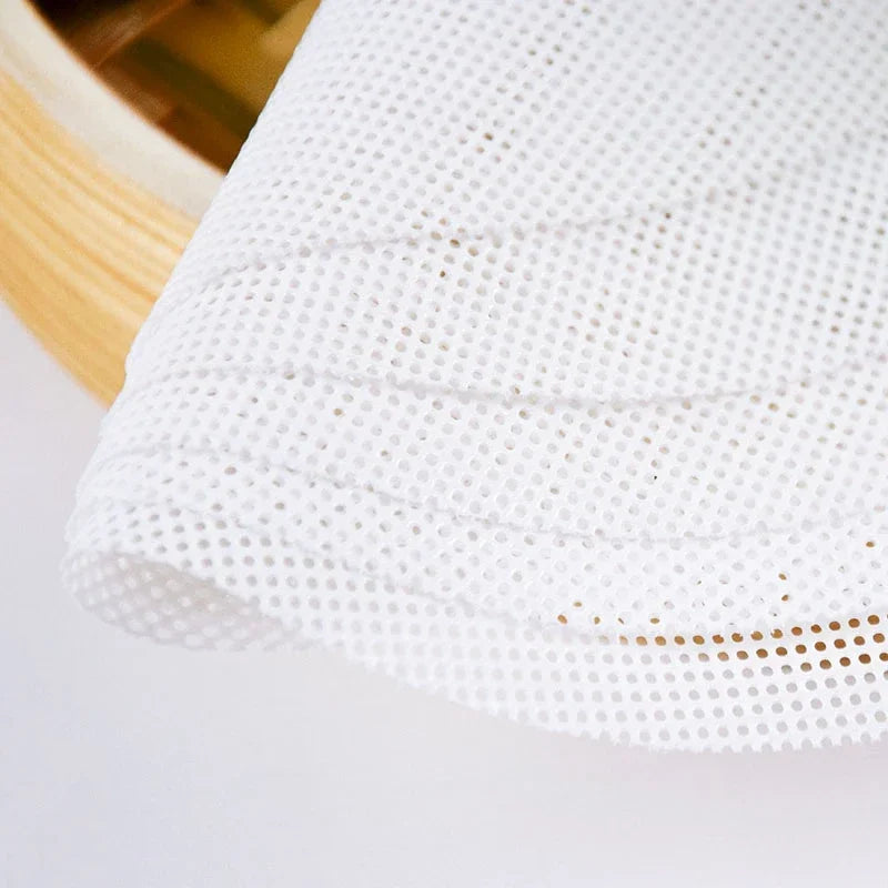 Non-Stick White Silicone Bamboo Steamer Baking Mat Dim