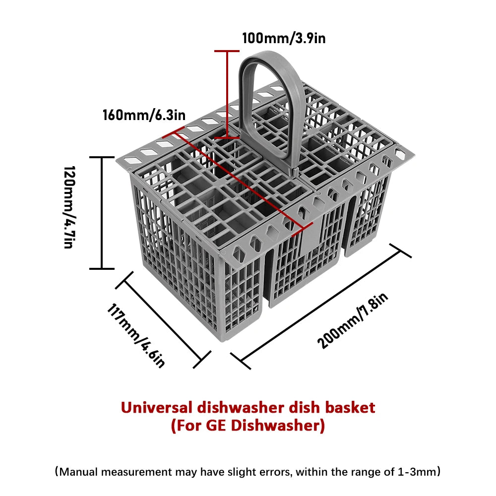 Detachable Dishwasher Cutlery Basket Tableware Fork Spoon Cutlery