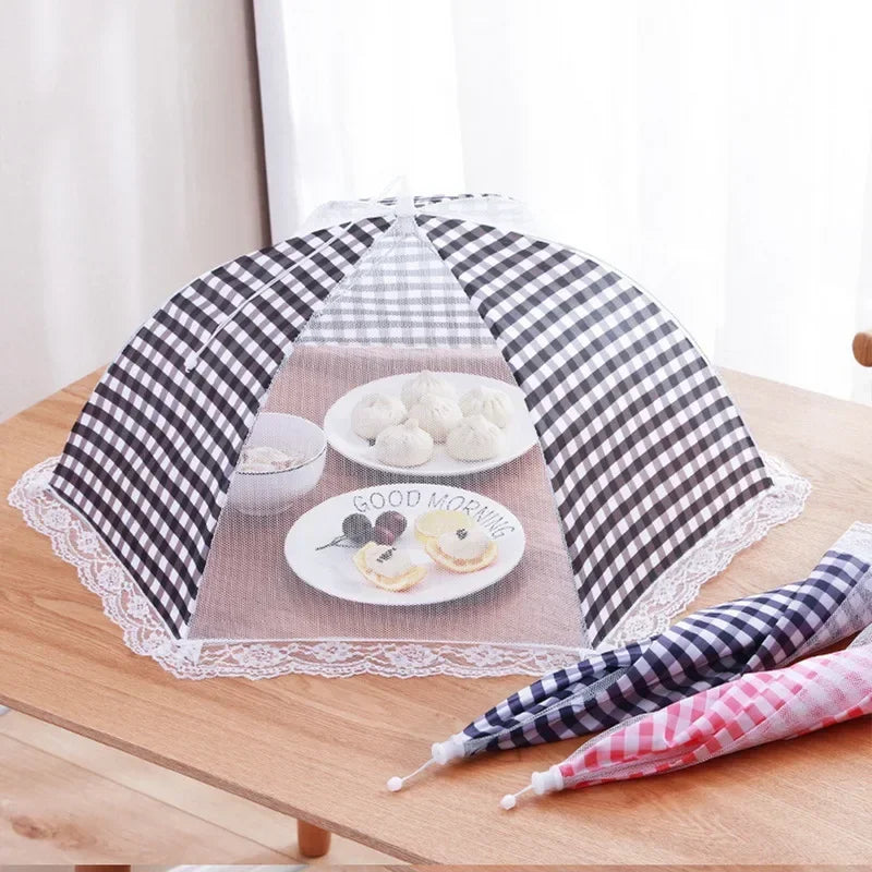 1pc Umbrella Style Food Cover Anti Mosquito Meal
