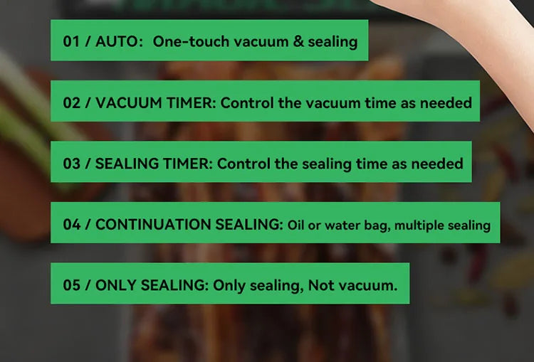 Vacuum Sealer Magic Seal Ms4005 Packaging Machine Plastic