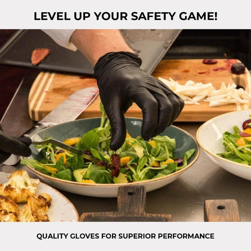 10-100pcs Latex Gloves Disposable Rubber Gloves Cooking Tattoo