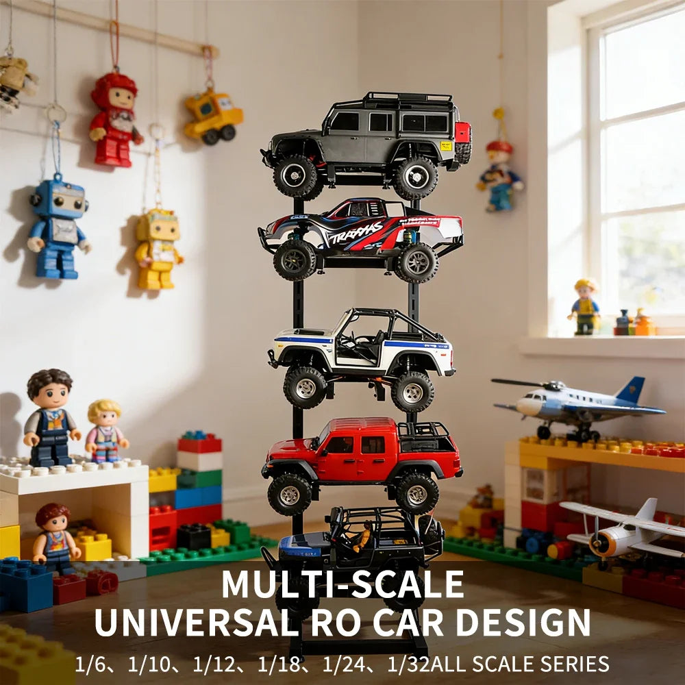Large Rc Model Car Standing Display Rack Storage