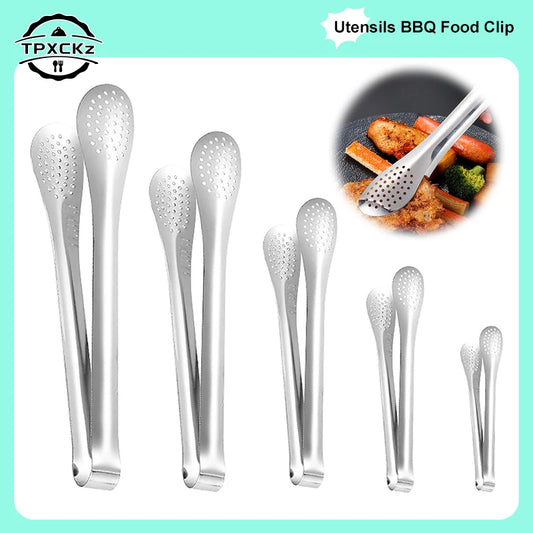 Tongs Utensils Bbq Food Clip Chief Tongs Stainless