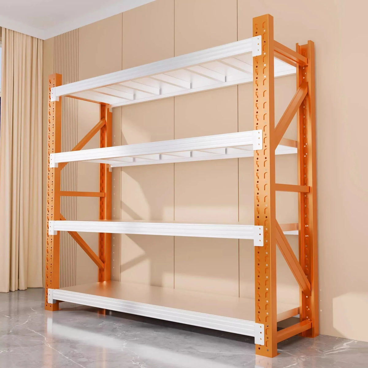 Multi-Layer Storage Shelves Supermarket Cargo Display Racks