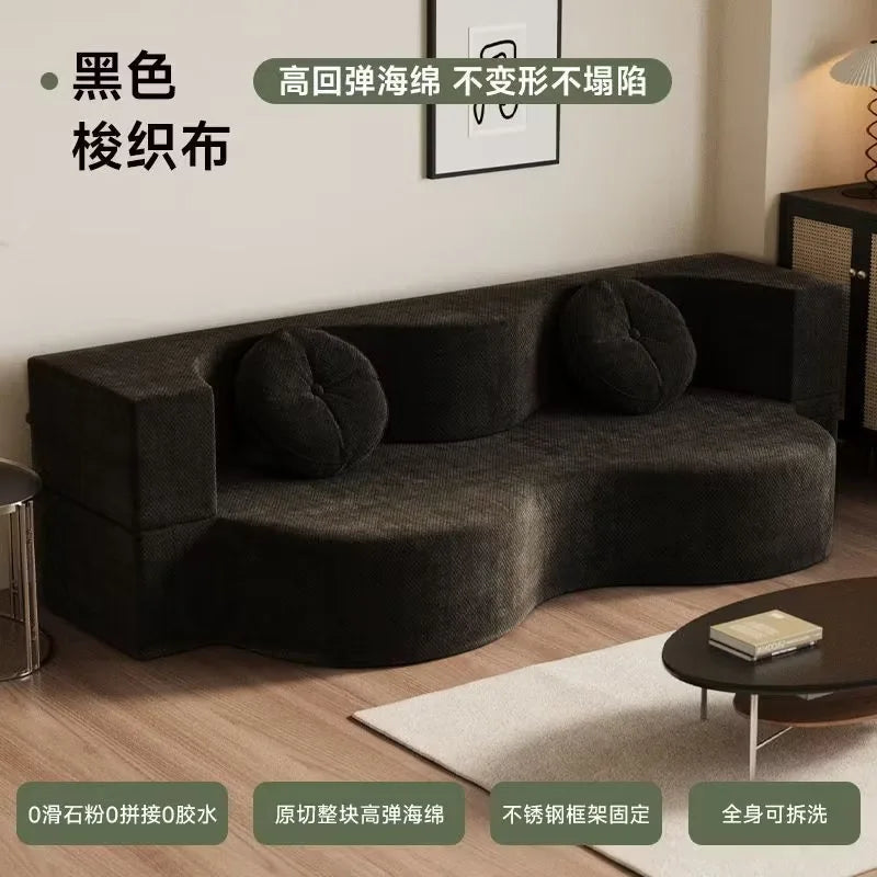 Compression Sofas Vacuum Living Room Sofa Pure Sponge