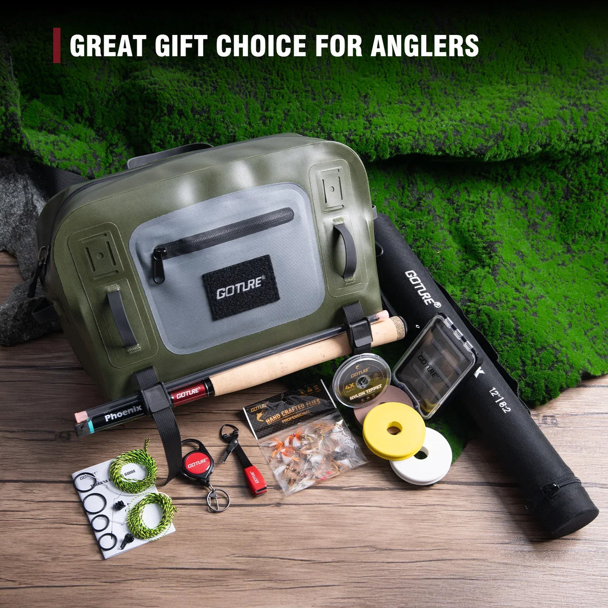 Goture Tenkara Fishing Kit 6m Rod Spare Tip
