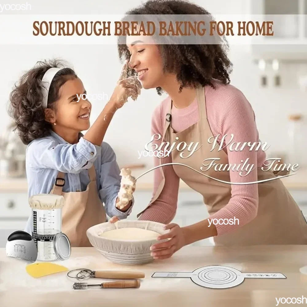 1set Professional Baking 24 Oz Sourdough Starter Jar