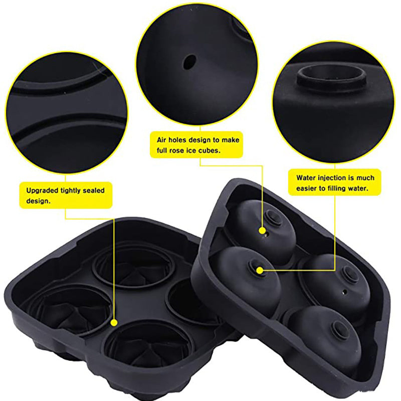 3d Ice Cube Tray Silicone Rose Shape Ice