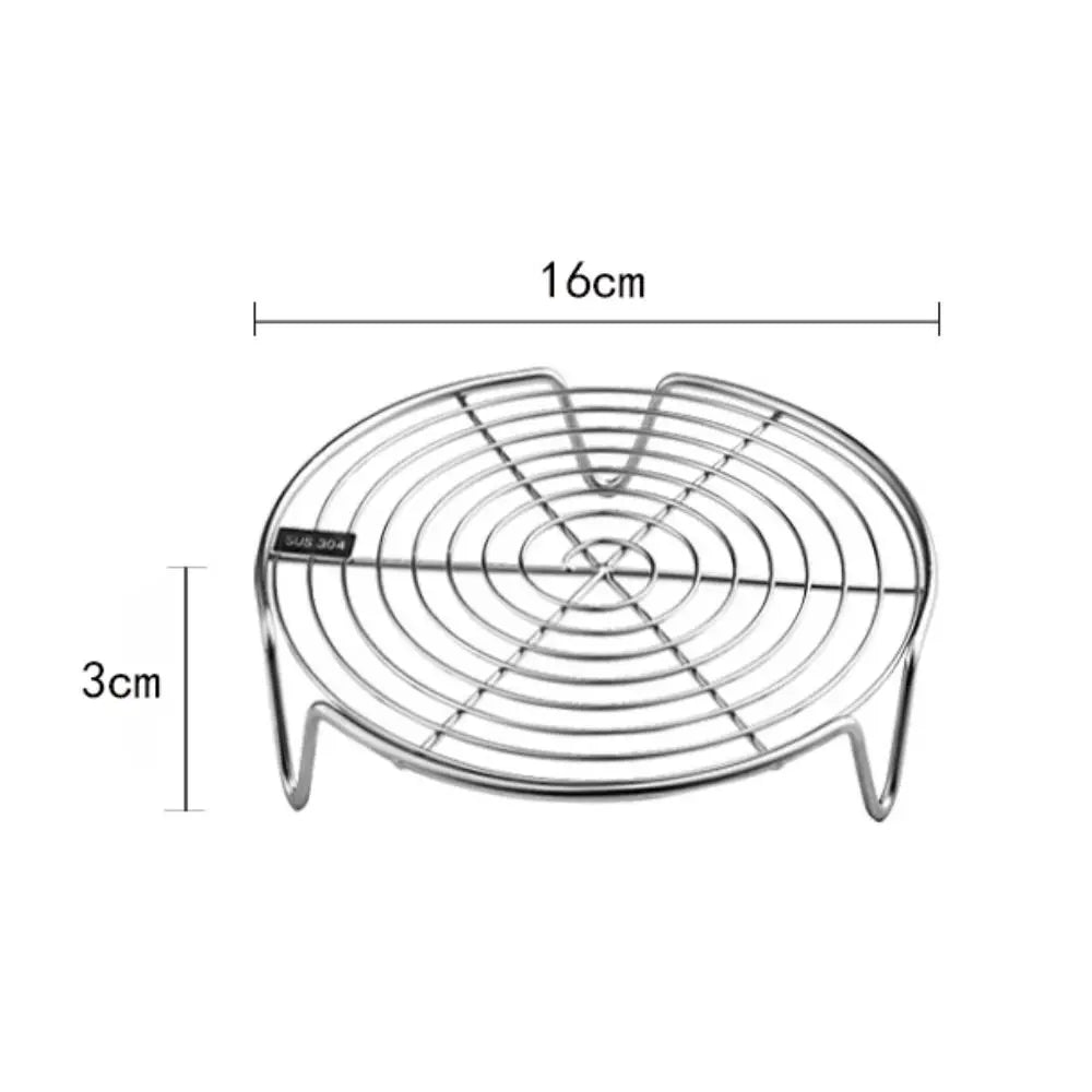304 Stainless Steel Steamer Rack Pot Steaming Tray