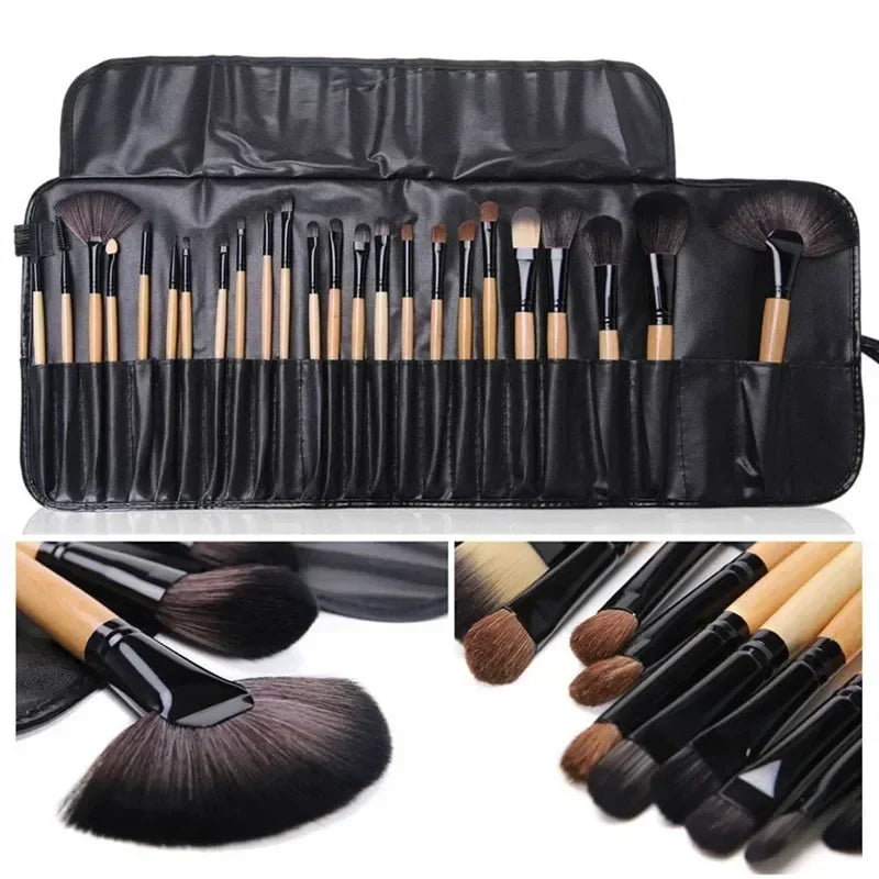 Gift Bag Of 24 Makeup Brush Sets Professional