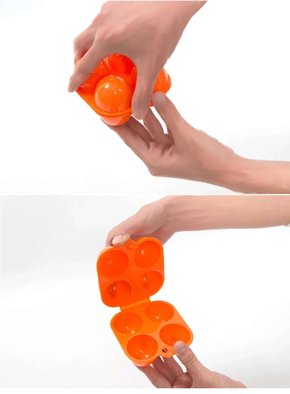 2/4/6/12 Grid Egg Storage Box Egg Holder Container