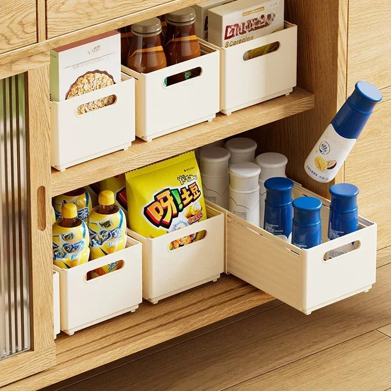 1pc Retractable Drawer Organizer Length Adjustable Cabinet
