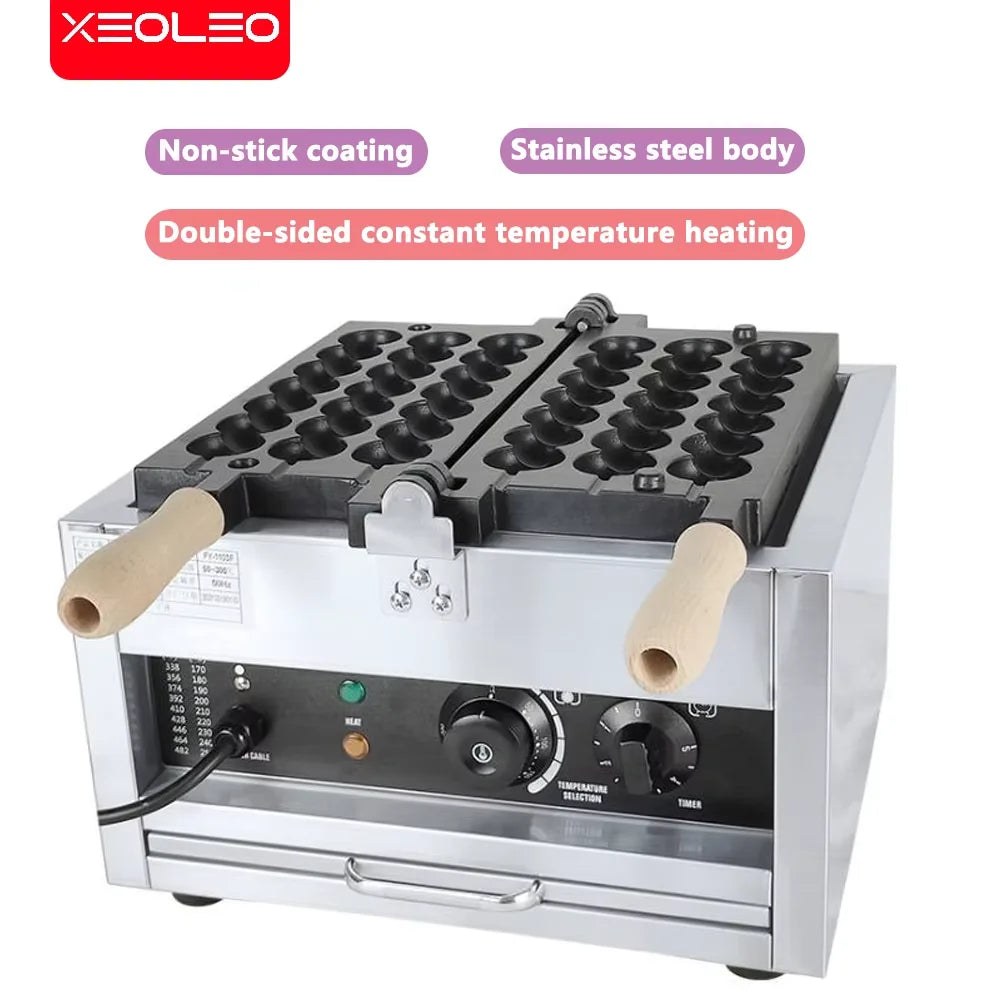 Xeoleo Electric Waffle Maker 1400w Candied Haws Skewer