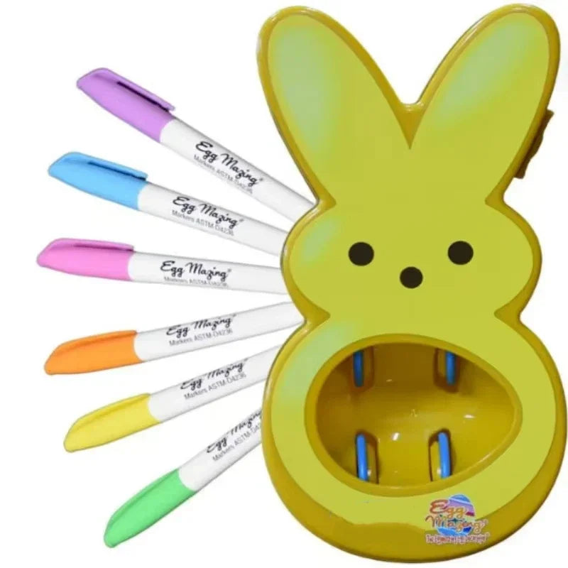 Easter Bunny Egg Decorating Set-Kid-Friendly Diy Creative Colored