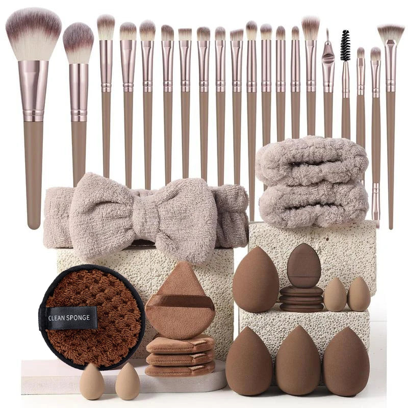 20/40pcs Makeup Brush Sponge Professional Makeup Brush Triangle