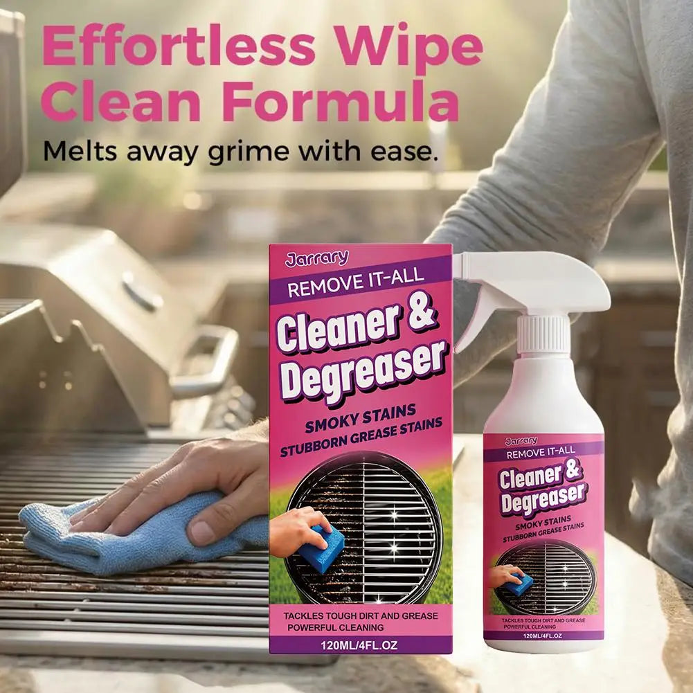 Bbq Grill Cleaner Degreaser Spray Powerful Formula Smoky