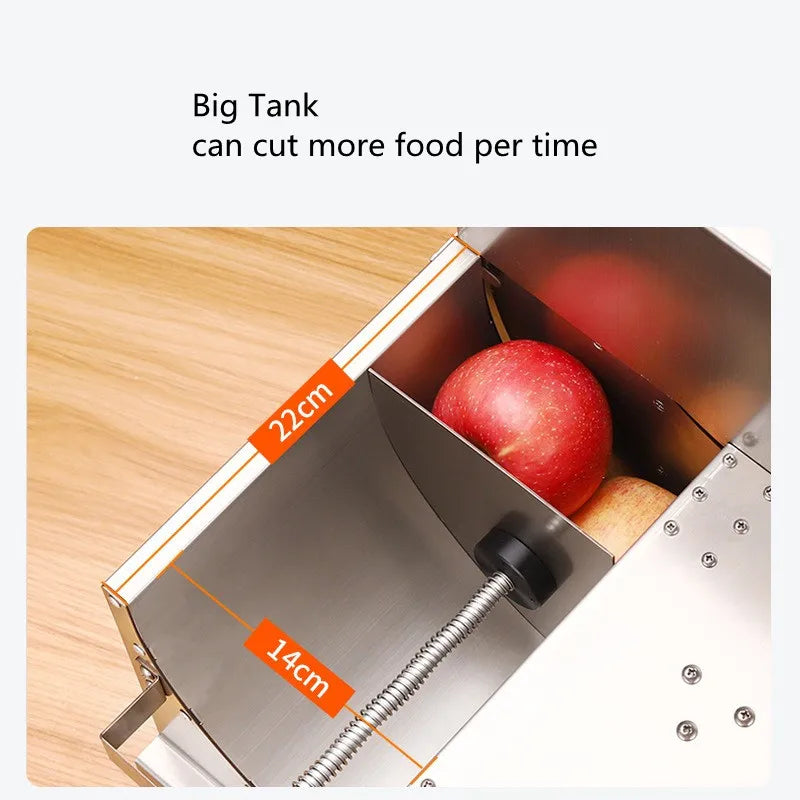 Commercial Fruit Slicer Stainless Steel Electric Slicer Lemon