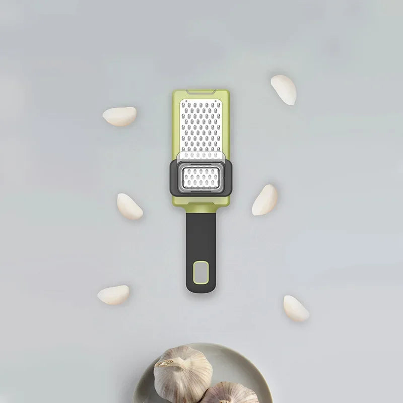Vegetable Grater Garlic Chopper Light Green Slicer Multi