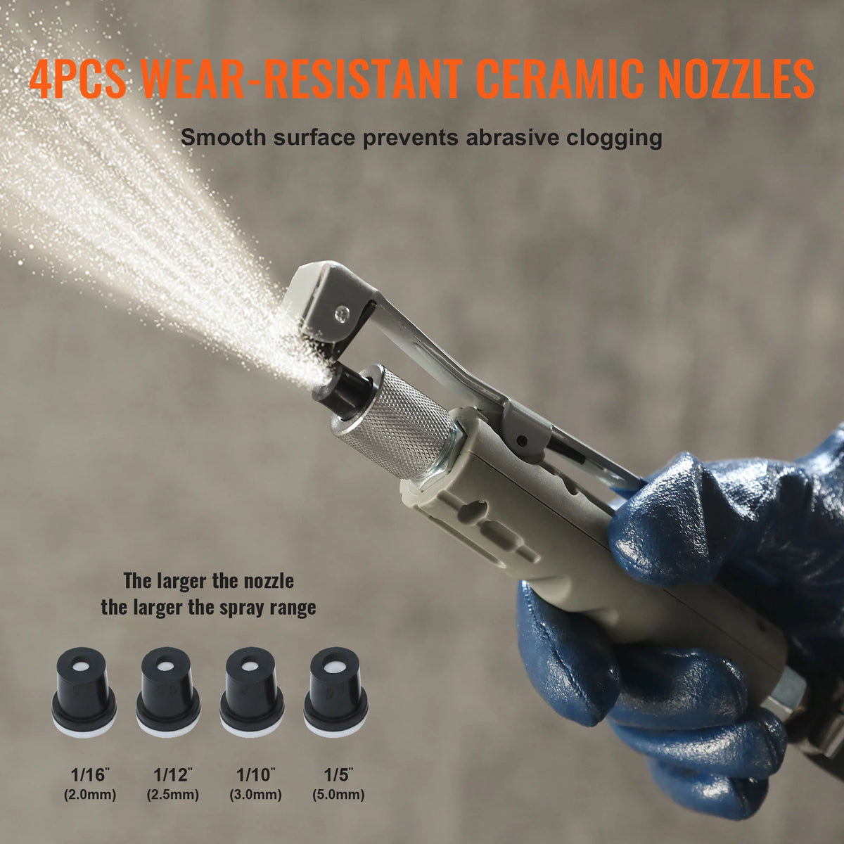 Succebuy 5/10/20 Gallon Sand Blaster 60-110 Psi Air