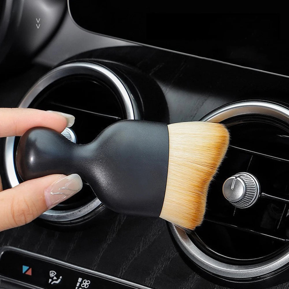 Auto Interior Dust Brush Scratch Car Detailing Brush