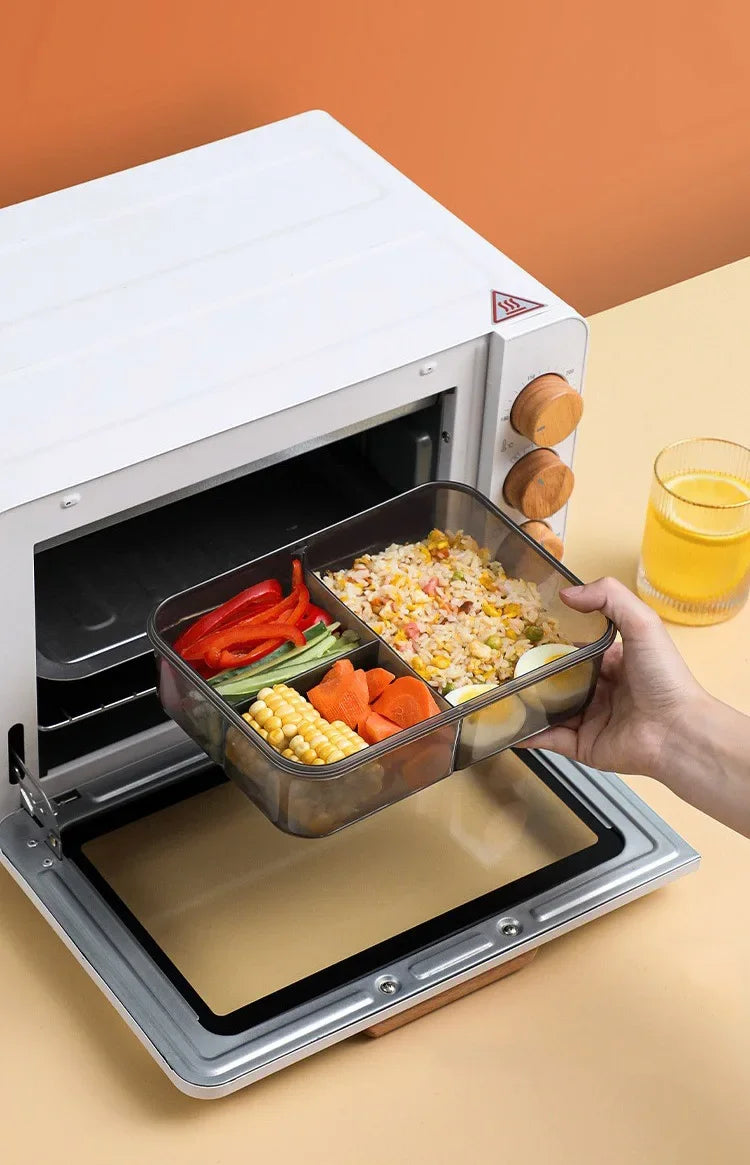 Compartment 1500ml Lunch Box Kids Students Office Bento