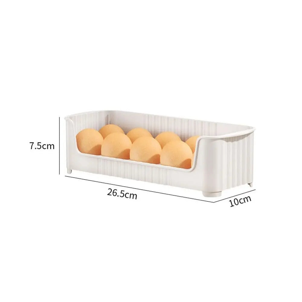 Plastic Refrigerator Side Door Egg Tray Fresh-Keeping Multi-Layer