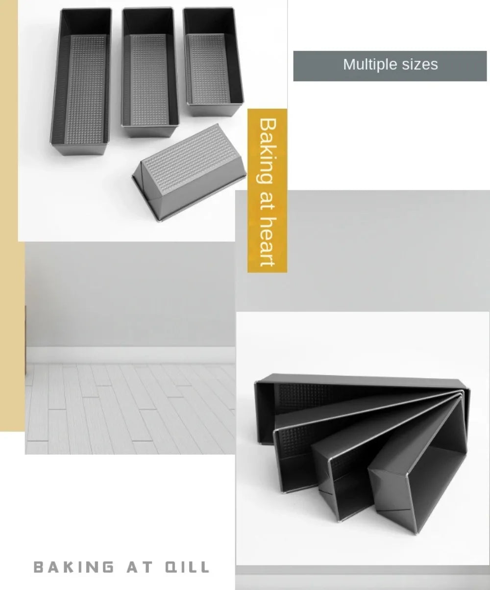 Thickened Carbon Steel Rectangle Loaf Pan Nonstick Baking