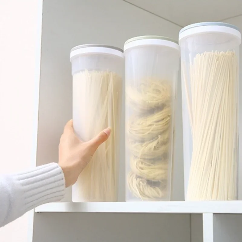 Noodles Sealed Can Food Grade Plastic Storage &