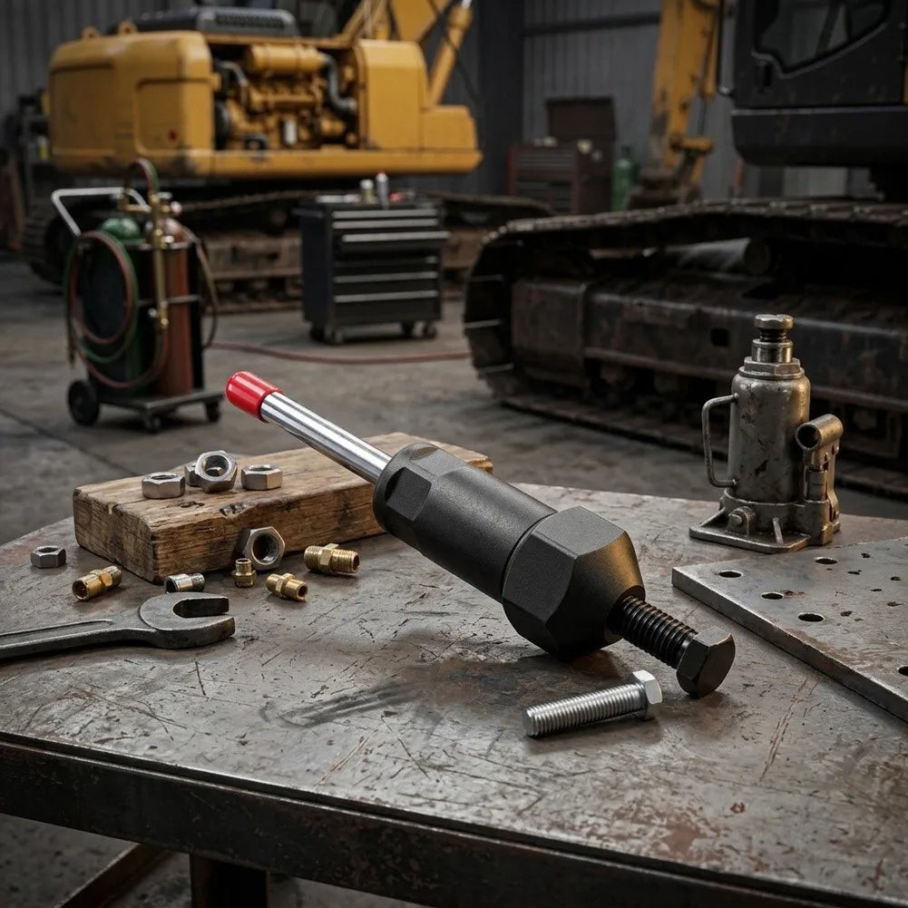 Heavy-Duty Grease Fitting Cleaner Clear Blocked Lubrication Lines