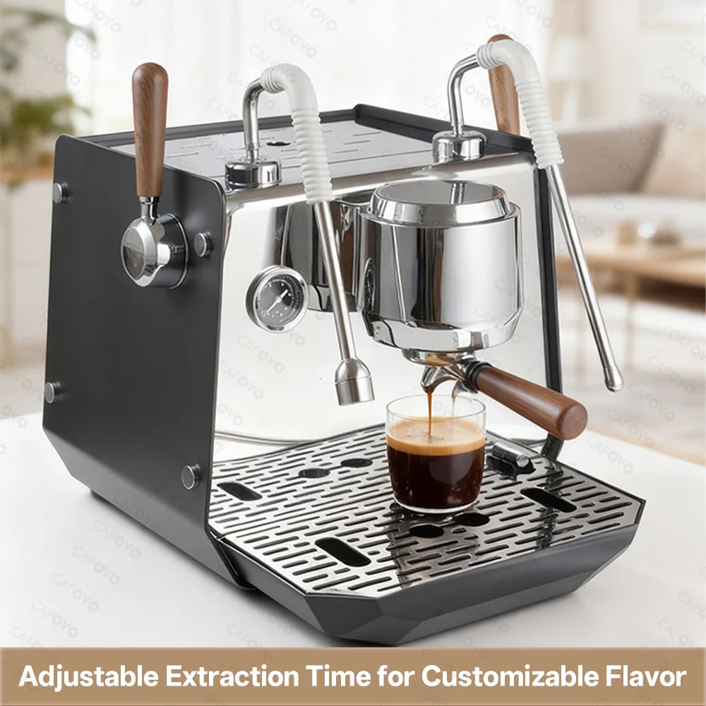 Cafovo E102 Commercial Semi-Automatic Espresso Machine Pid
