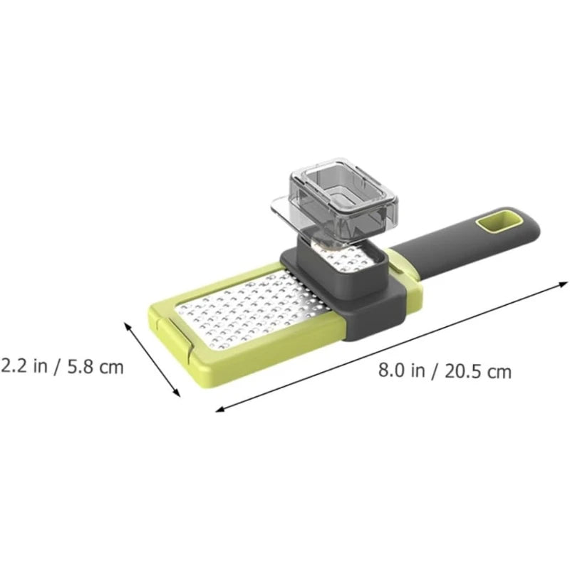 Vegetable Grater Garlic Chopper Light Green Slicer Multi