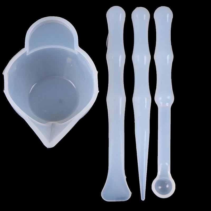 1set Mix Cup Silicone Mold Epoxy Resin 1set