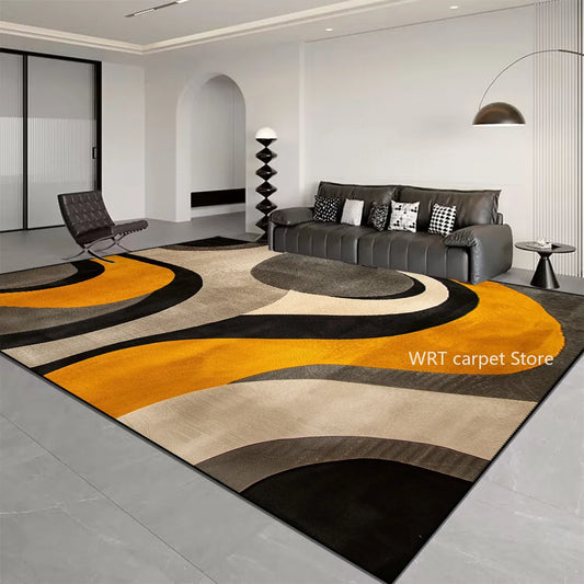 Nordic Light Luxury Stripes Carpet Living Room Decor