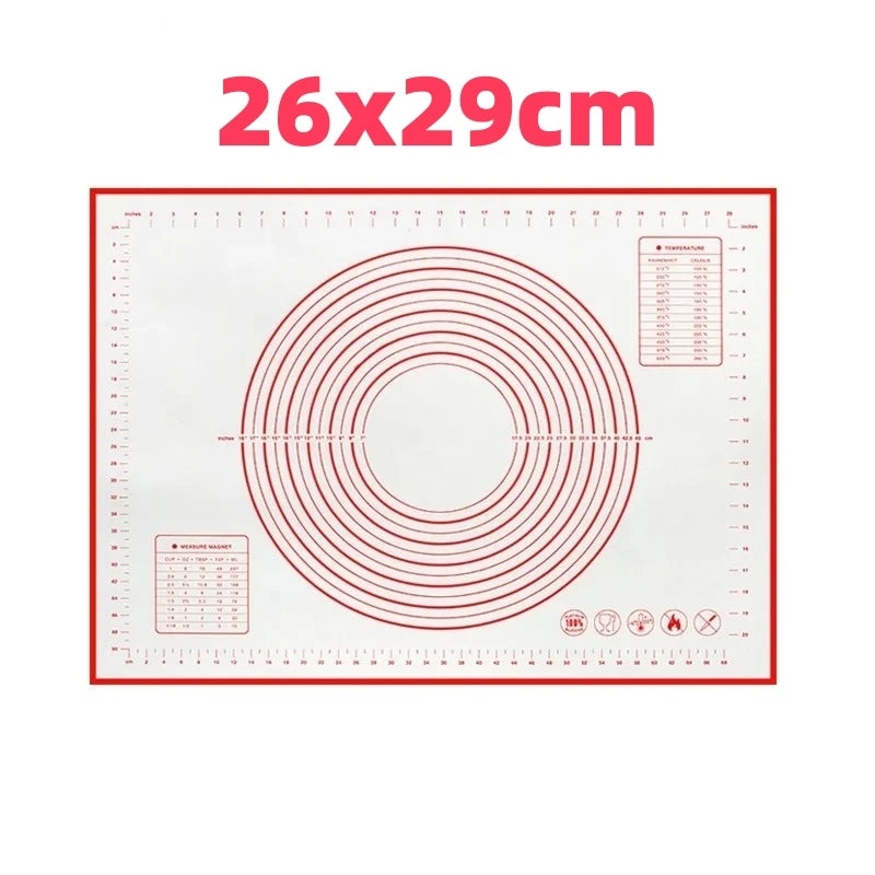 Silicone Baking Mat Kneading Pad Dough Mat Pizza