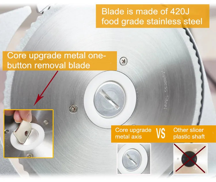220v Electric Meat Slicer Commercial Mutton Beef Lamb