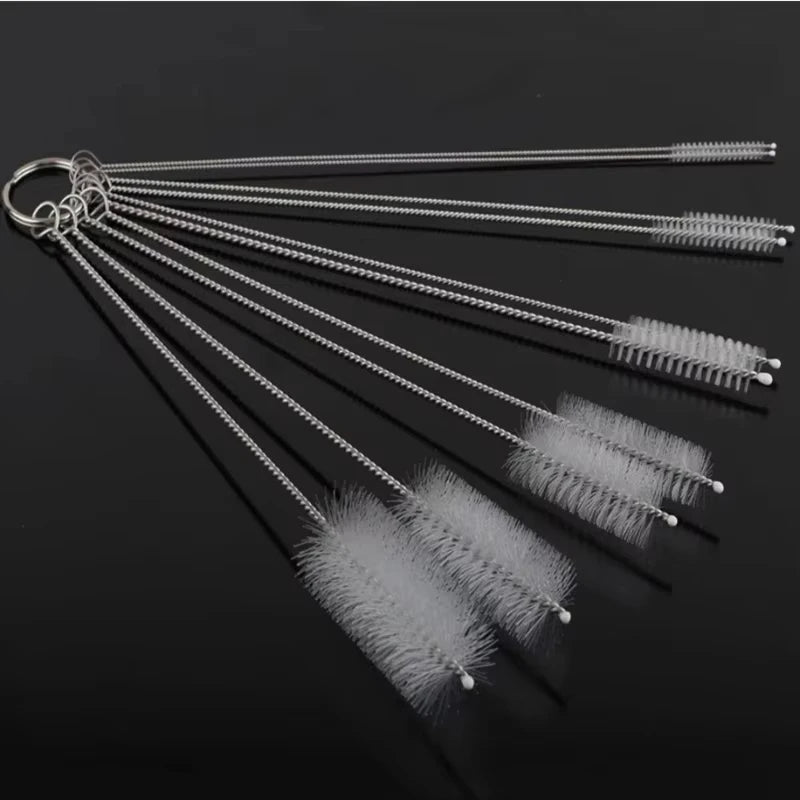 10pcs Bottle Cleaning Brushes Reusable Straw Cleaning Brush