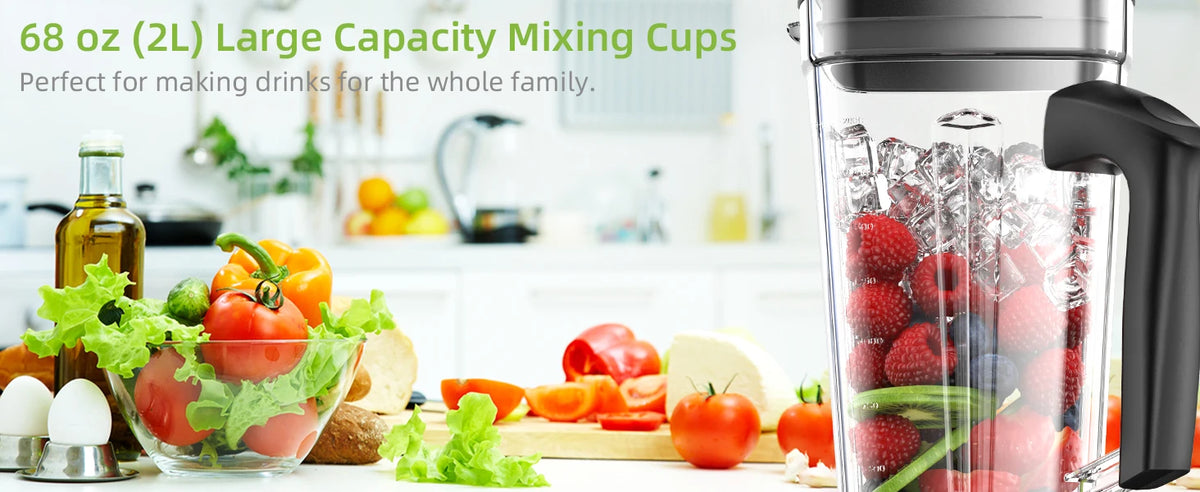 Biolomix 3hp 2200w Heavy Duty Grade Timer Blender