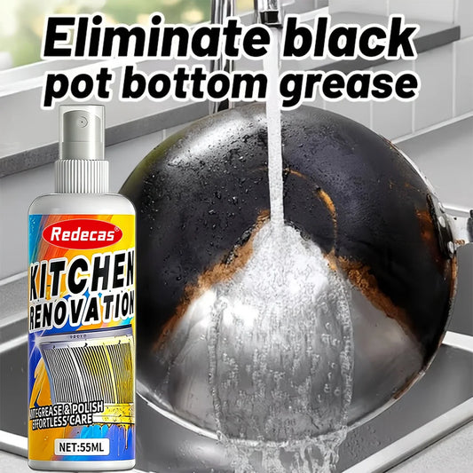 Heavy-Duty Degreaser Dissolve Tough Grease Range Hood Stove