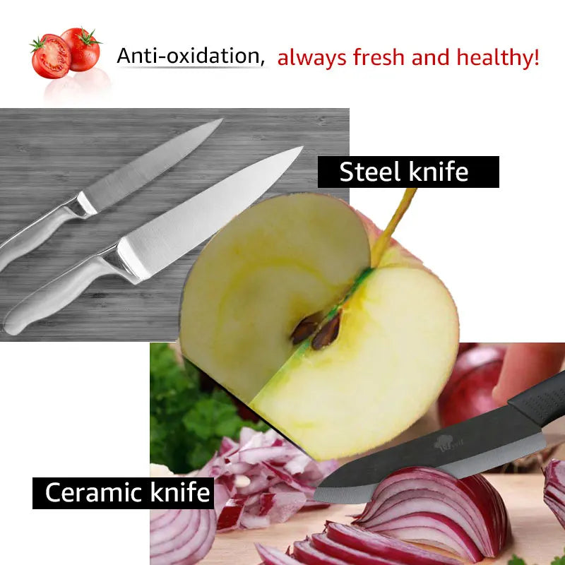Ceramic Knives Peeler Chef Knife Paring Utility Slicing