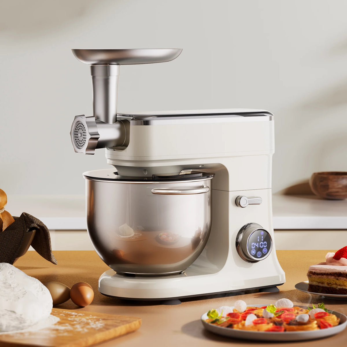 Biolomix 7l Food Mixers Baking 1200w Dc Motor