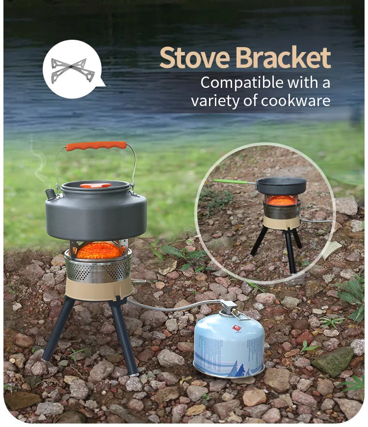 Brs-Ts19 Reactive Stack Heat Cooking System Pot/Jet Burner