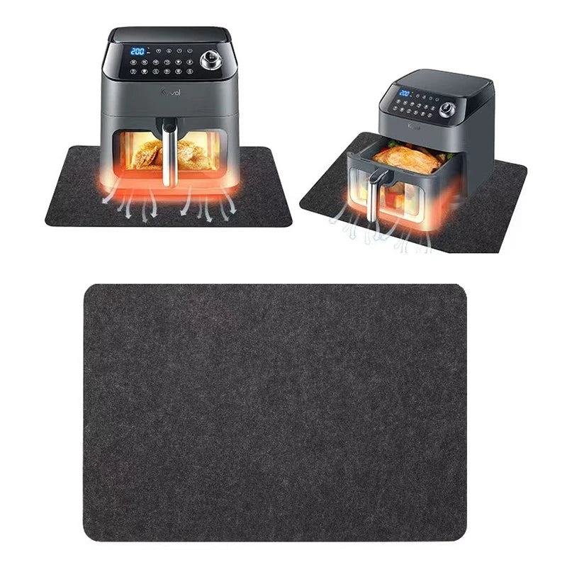 Air Fryer Coffee Maker Heat Resistant Pad Counter