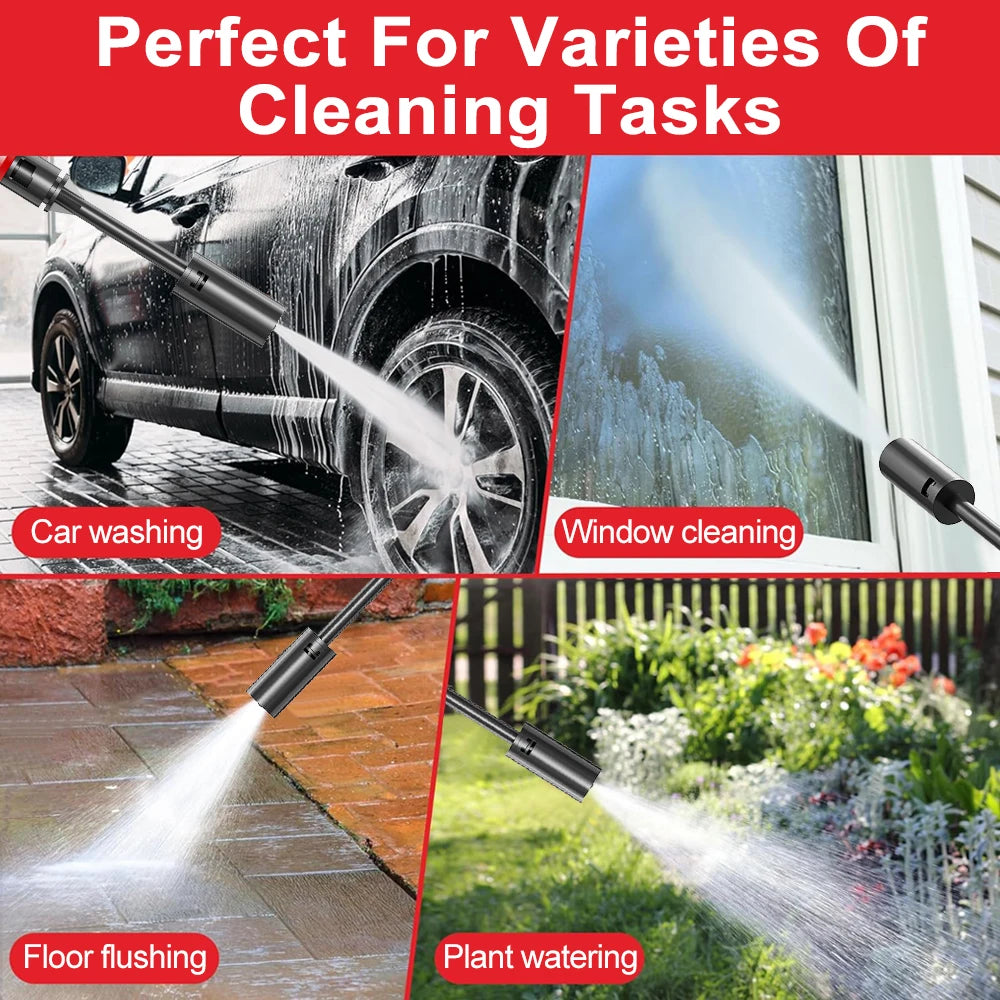 Eafc Cordless High Pressure Cleaning Car Washer 100bar