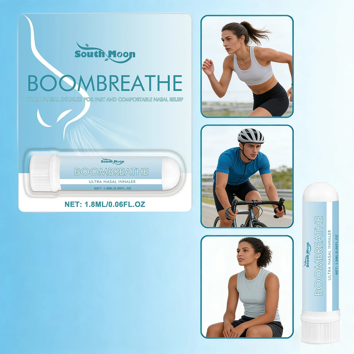 Herbal Soothing Inhaler Cleaning Nasal Improve Discomfort Gentle