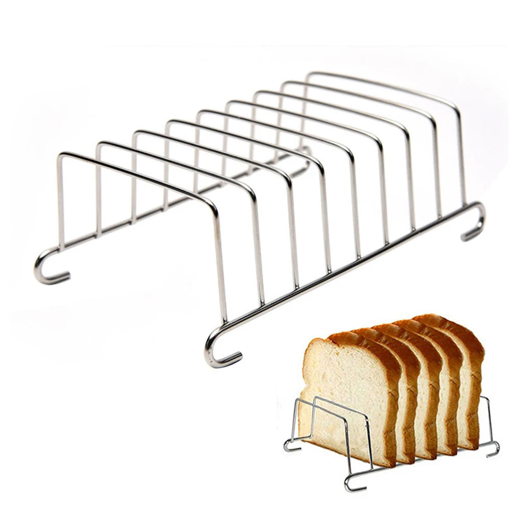 Stainless Steel Bread Cooling Rack Toast Loaf Stand