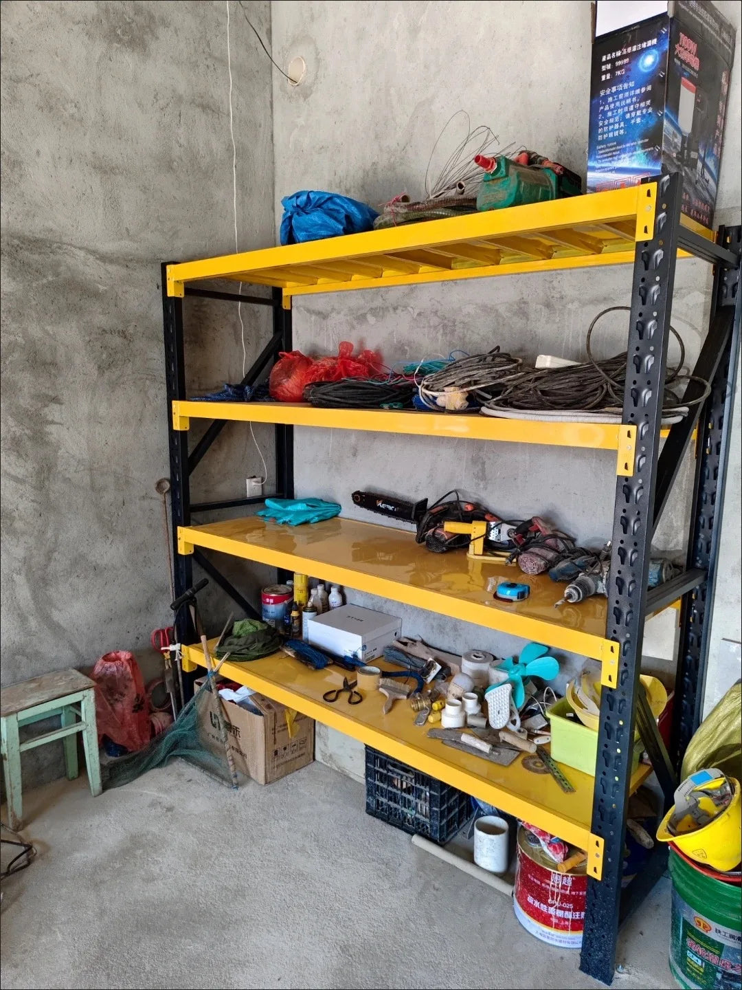 Multi-Layer Storage Shelves Supermarket Cargo Display Racks