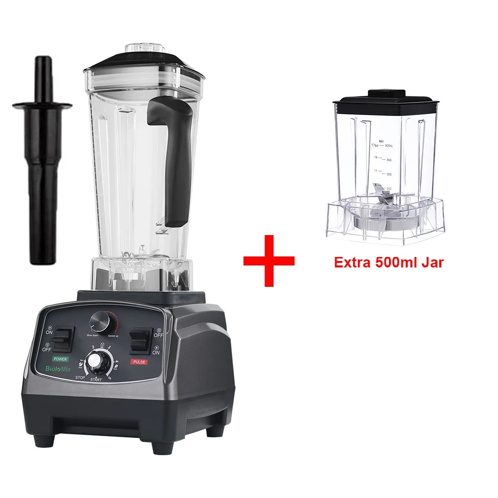 Biolomix 3hp 2200w Heavy Duty Grade Timer Blender